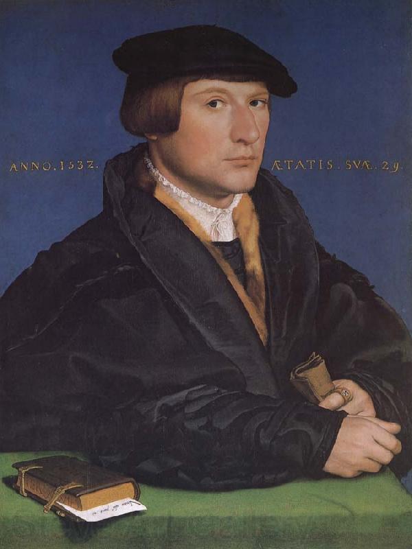 Hans Holbein Hermann von portrait Spain oil painting art